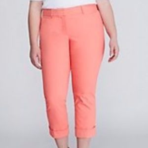 *NWT* Lane Bryant Coral 'Lena' Ankle Pant